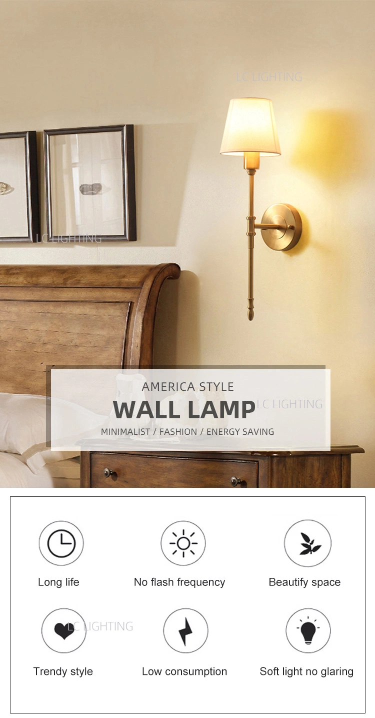 Wall Lamp for Decorative Mirror Bedroom Corridor Stairs Modern Wall Sconce Indoor LED Lights