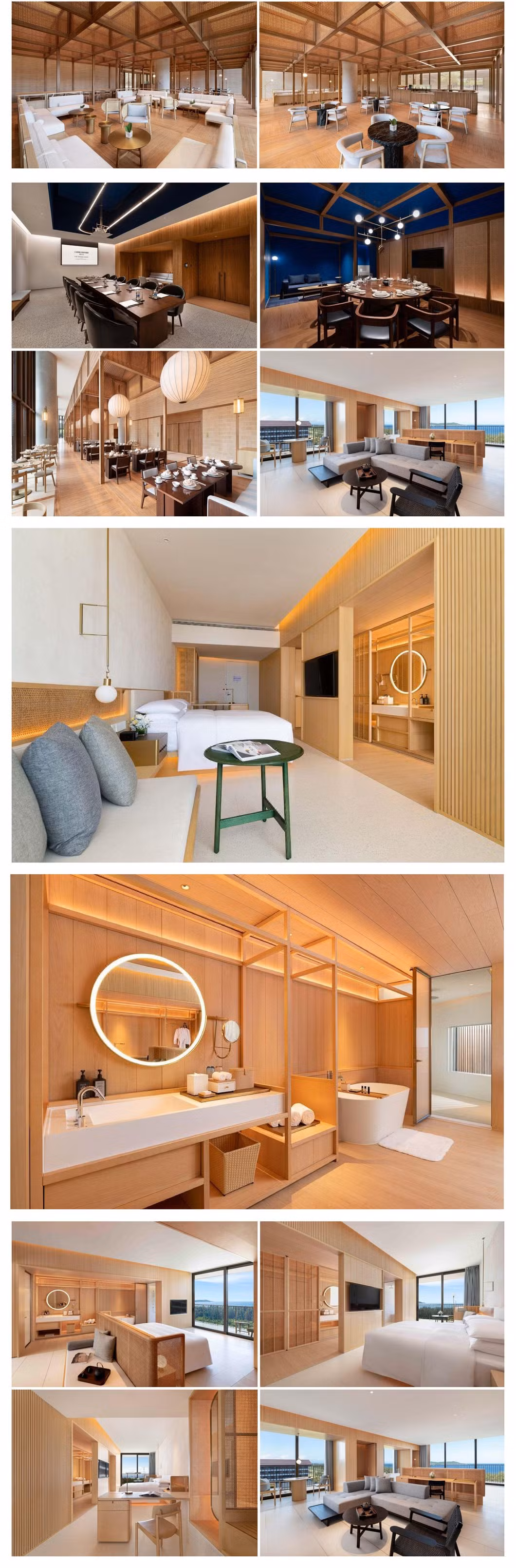 LED Smart Bathroom Hotel Make up Decoration Round Mirror for Sale