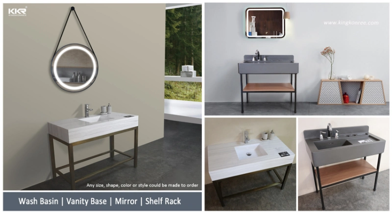 Whole Sets Customized Vanity Sink Sets Bathroom LED Mirrors