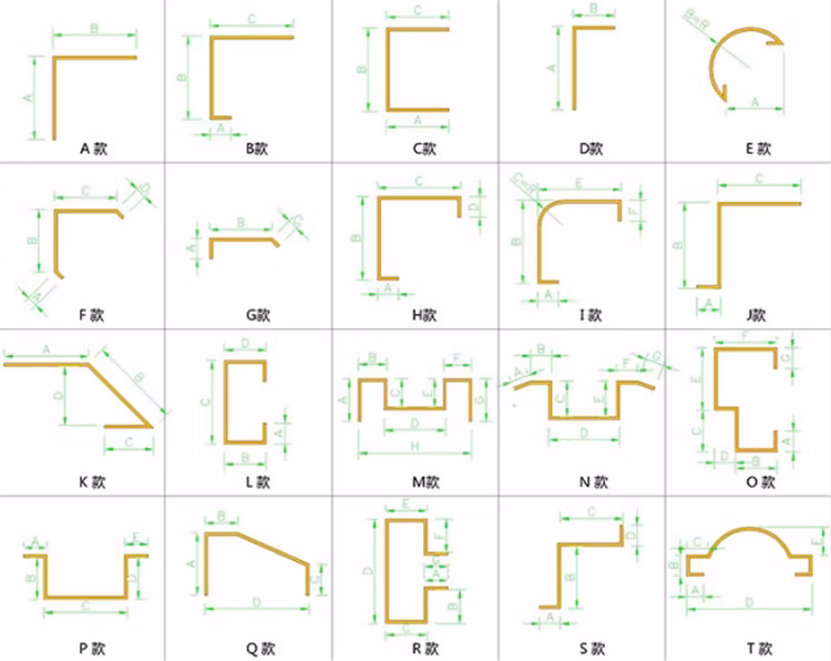 China Hot Sale Ceramic Floors Walls Metal Tile Edge Trim Stainless Steel Skirting