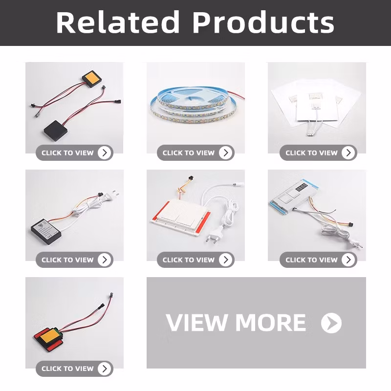 Factory Wholesale LED Smart Bathroom Mirror Wall Mounted Mirror Anti Fog Square Mirror with Functions Customized