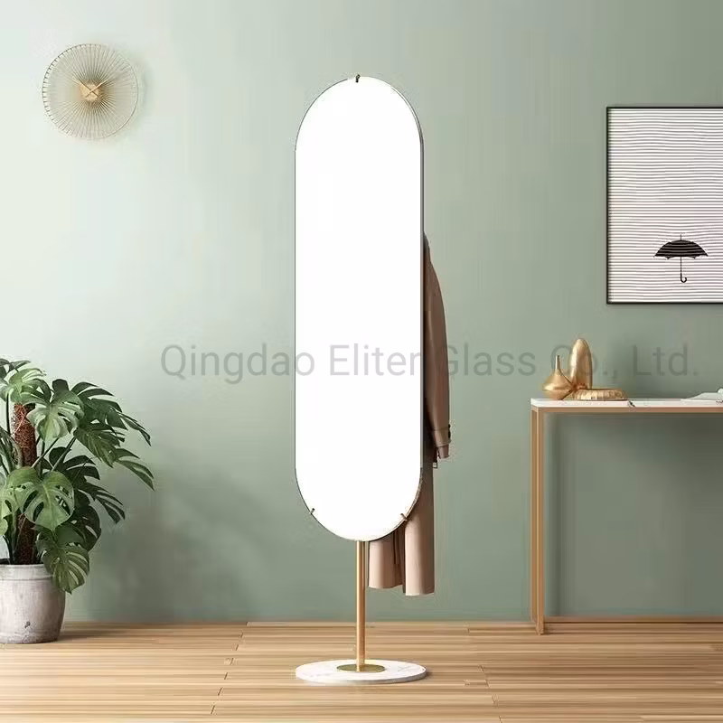 4mm 5mm Mounted on Wall/Leaning Against Wall/Hanging Over Door Full Length Standing Safety Silver Mirror/Bathroom Mirror