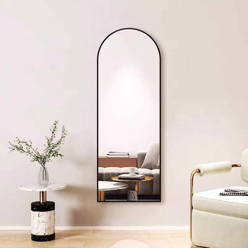 Metal Frame Full Length Mirror Mirror Archarch Long Mirror