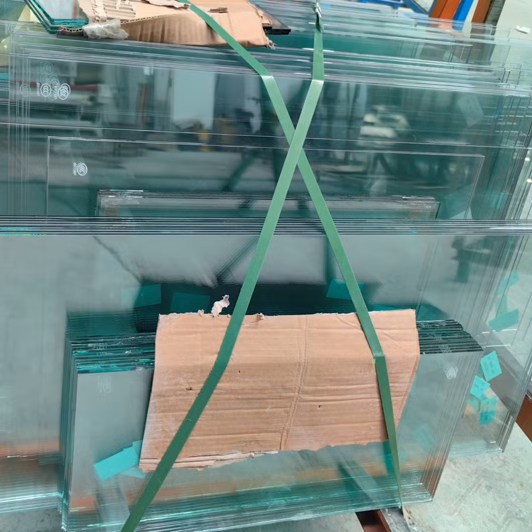 6.38mm Architectural Glass PVB Laminated Tempered Glass Building Material
