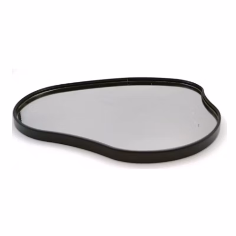 Black Wall Decor Mirror Perfume Tray Cosmetics Tray Jewel Storage Tray Home Decor