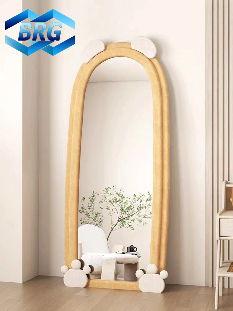 Fashion Unique Design Modern Bear Shape Full Length Mirror