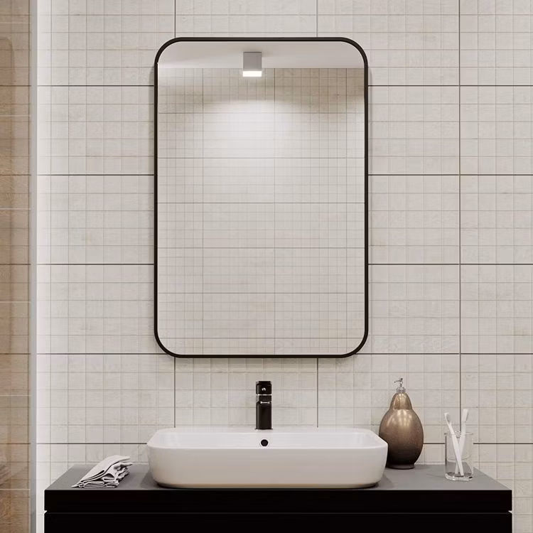 Wholesale 1800*600mm Standing Silver Mirror Full Length Floor Mirror with Aluminum Frame