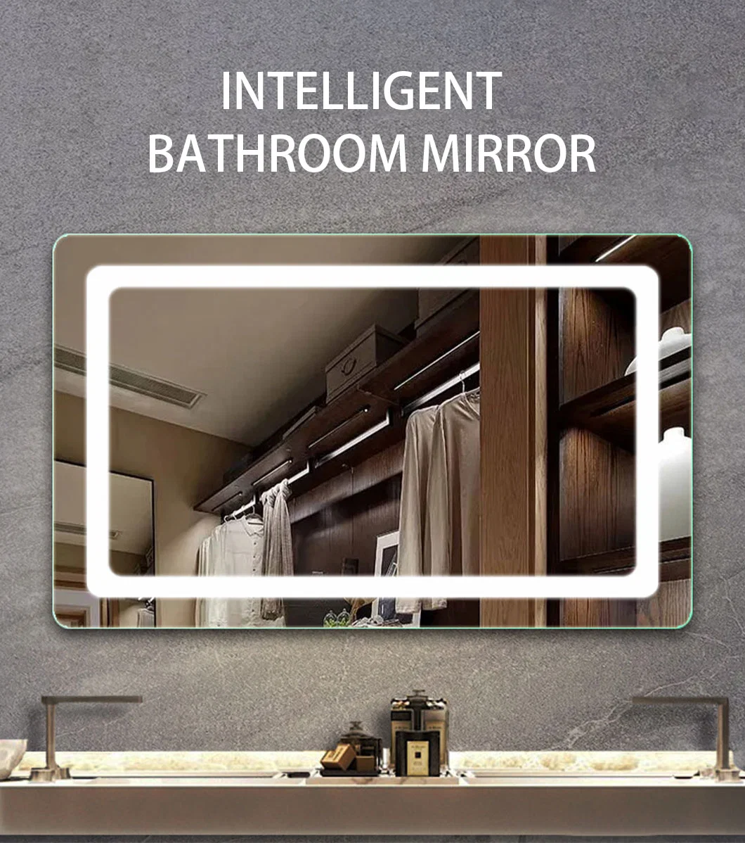 Standing Mirror Large Size Standing Mirror Floor Mirror Aluminum Alloy Frame Vanity Mirror Vanity Mirror Bathroom/Bedroom/Living Room