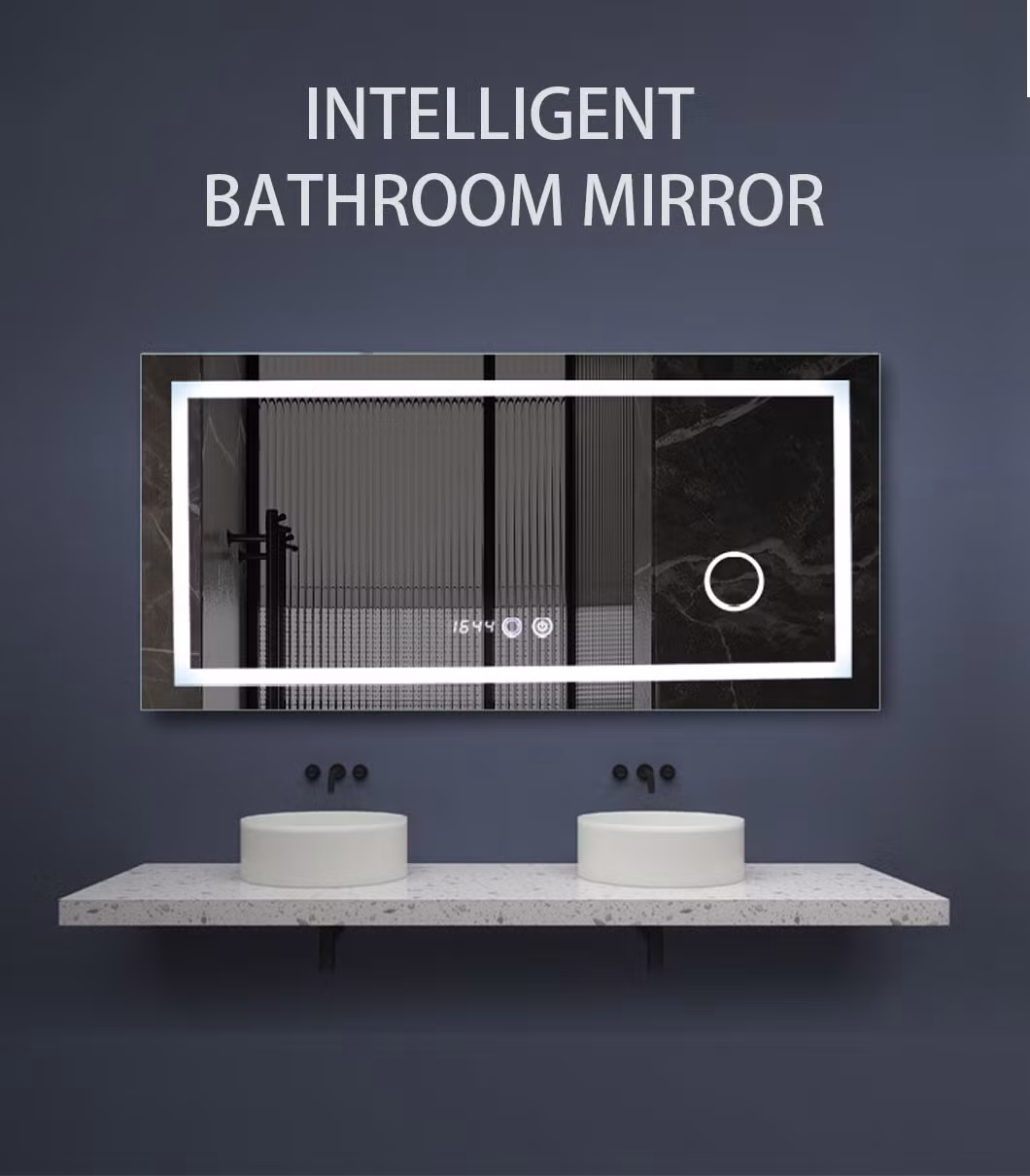 Bulbs Smart Illuminated Hollywood LED Light Makeup Vanity Mirror