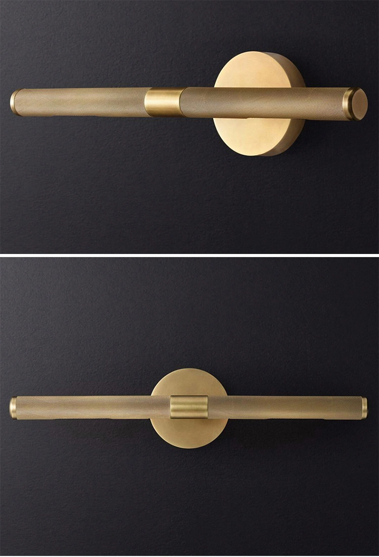 Modern Brass Wall Light Hotel Copper Vanity Mirror Wall Lamp