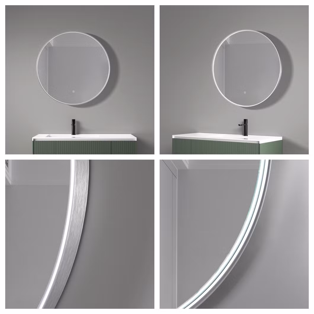Square, Round, Special-Shaped Infinity Illuminated Bathroom Mirrors LED Dance Floor Mirror with Light