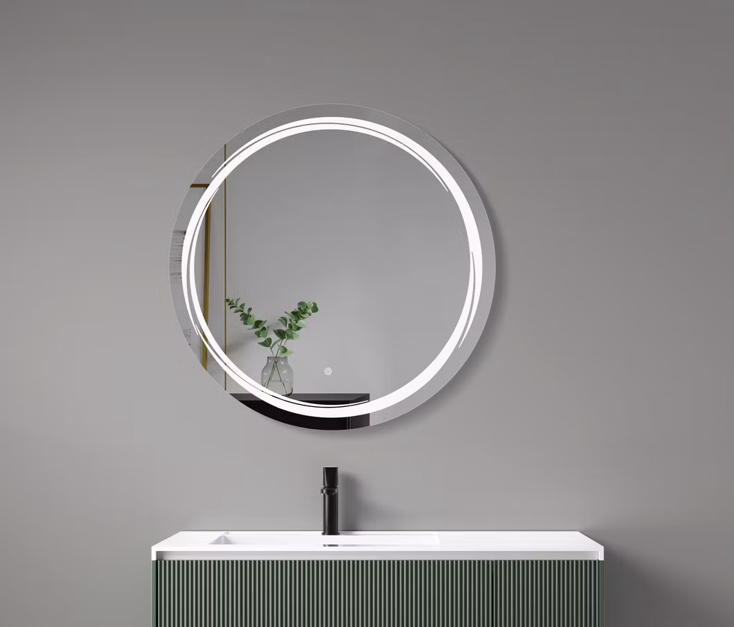 Manufacturers Hotel Frontlit Wall Mounted Smart Rectangular Vanity Lighted Frameless Backlit with Lights LED Bathroom Mirror
