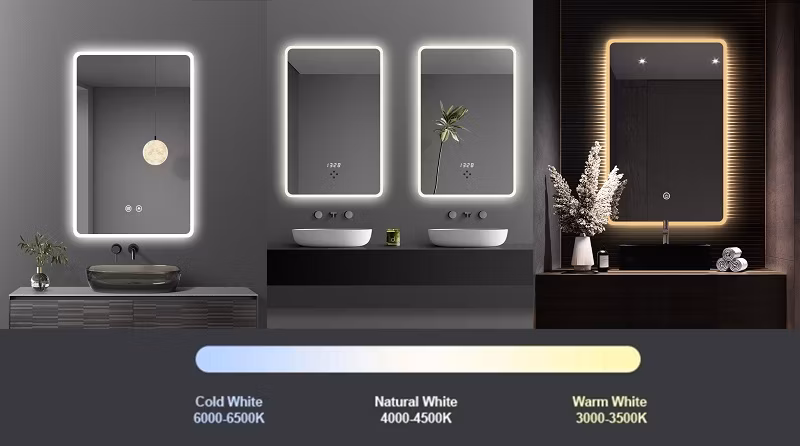 Modern Design Wall Mounted CE Approved Dressing Table Mirror Lights