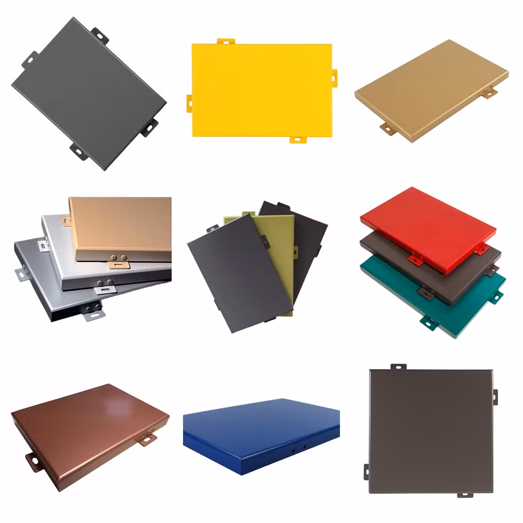 Customized Aluminum Veneer with Different Special Shape Aluminum Veneer Curtain Wall Panel