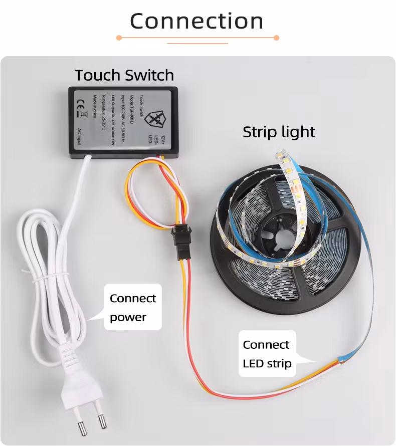 Factory Price Rectangle Illuminated LED Wall Mounted Smart Lighting Defogger Waterproof Intelligent LED Mirror for Bathroom