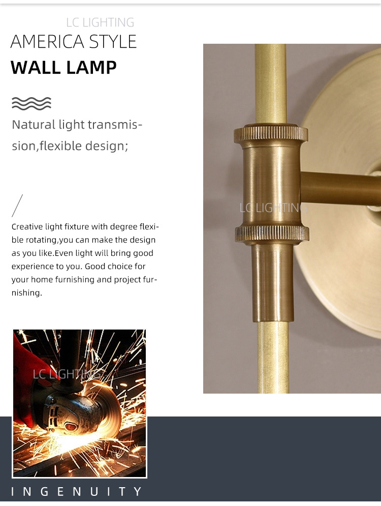 Wall Lamp for Decorative Mirror Bedroom Corridor Stairs Modern Wall Sconce Indoor LED Lights