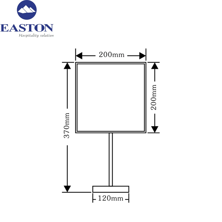 Free Standing LED Light Magnifying Mirror with Height Adjustable