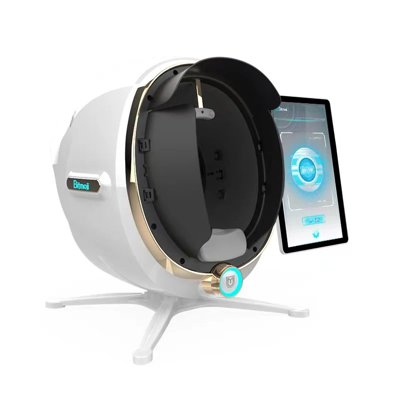 Beauty Salon Use Bitmoji Ai Image Facial Detector Skin Analyzer Magic Mirror Machine Skin Testing Analysis Machine