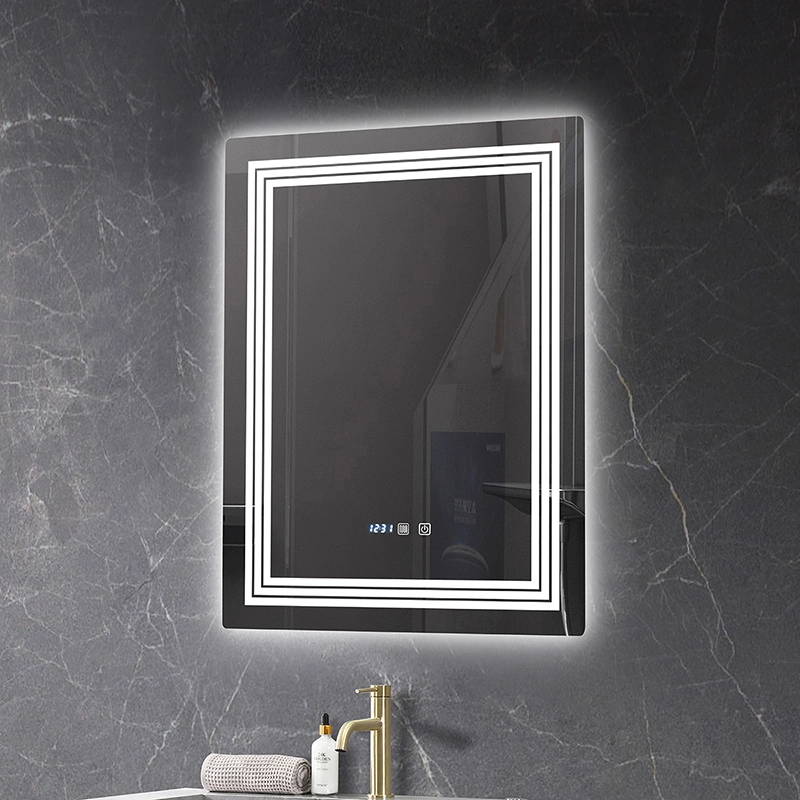 Wall Mounted Half Round Bathroom Wall Mirror Smart Mirror Large Half Moon LED Mirror with High Quality