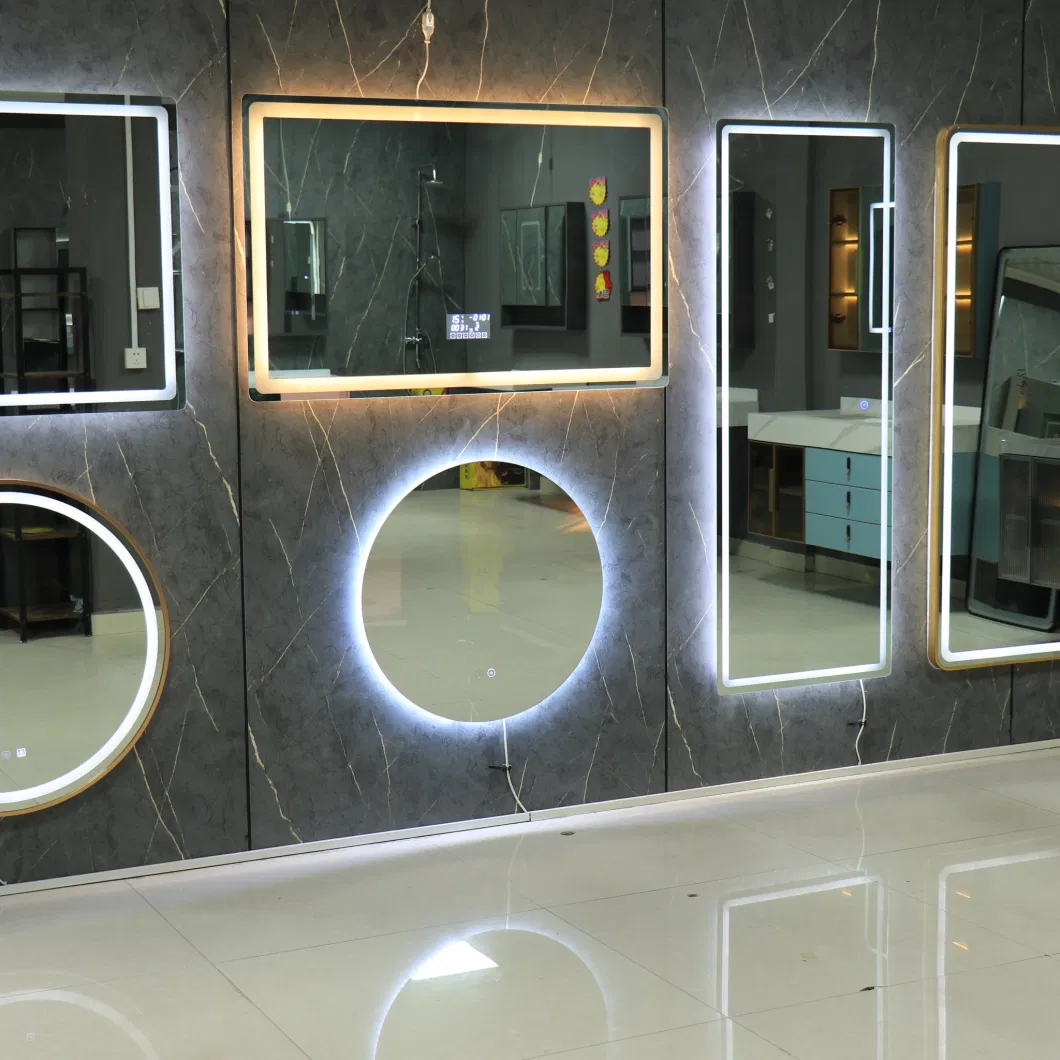 Intelligent Bathroom Mirror, Bathroom Mirror, Wall Mounted Washbasin, LED Illuminated Mirror