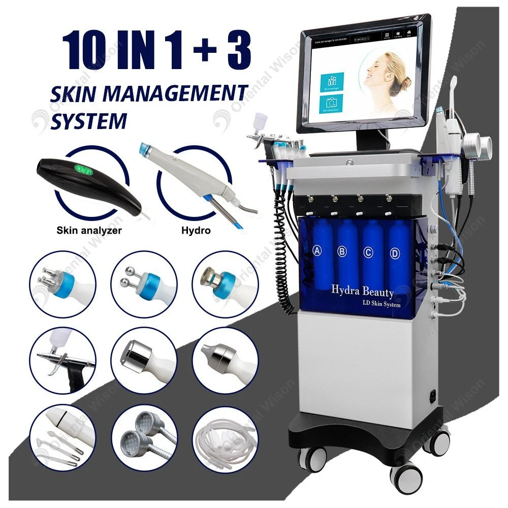 Beauty Salon Use Bitmoji Ai Image Facial Detector Skin Analyzer Magic Mirror Machine Skin Testing Analysis Machine