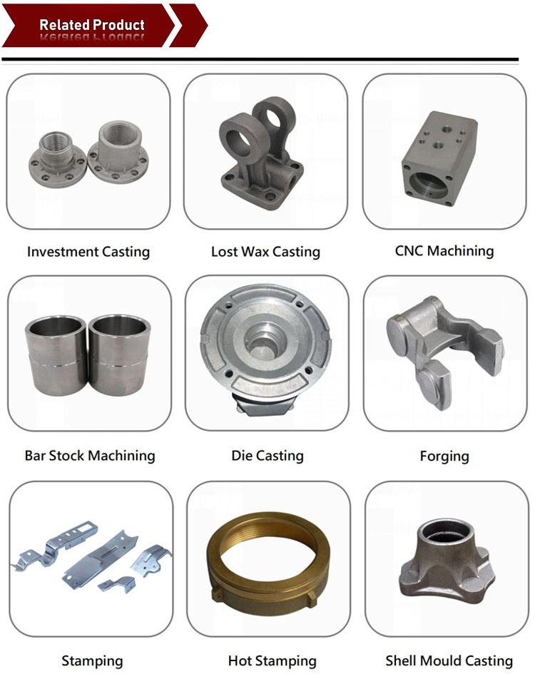 Steel Alloy Investment Casting Small and Large Components with CNC Machining