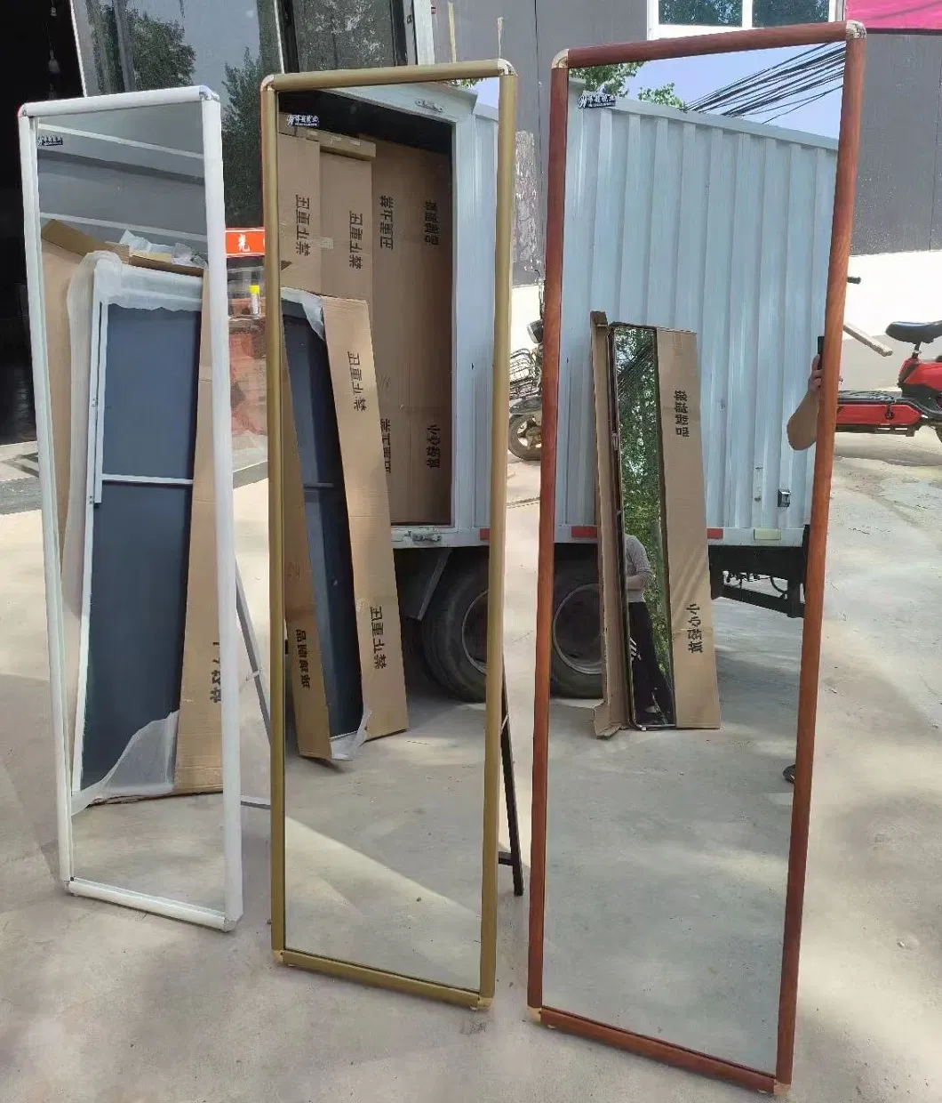 Full Length Floor Mirror with Stand Dressing Mirror 50X160cm