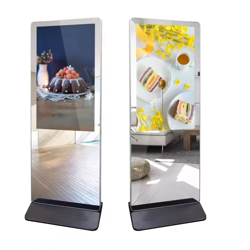 43 Inch Interactive TV Smart Mirror Glass Magic Mirror Fitness Mirror for Gym Yoga Equipment