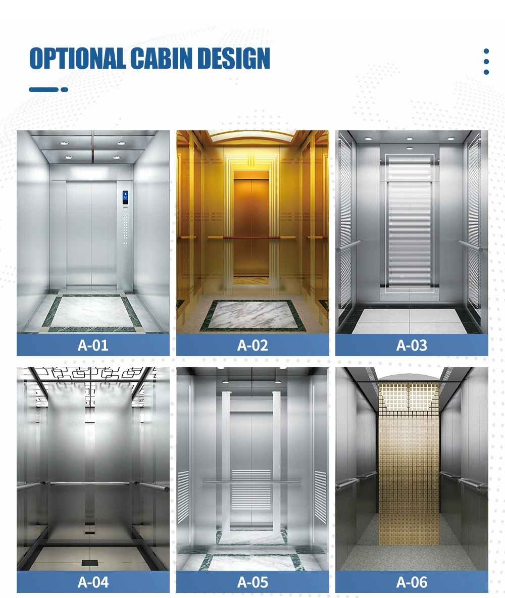 High Quality Cargo Freight Elevator Goods Elevator Lift with Large Space