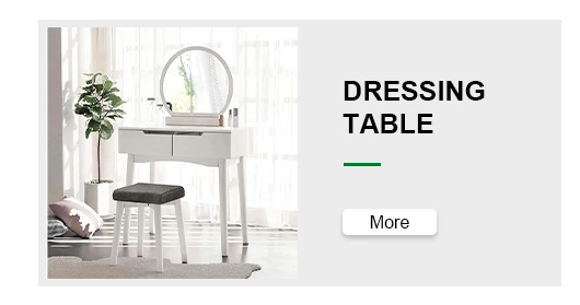 Luxury Minimalist Dressing Table with Mirror