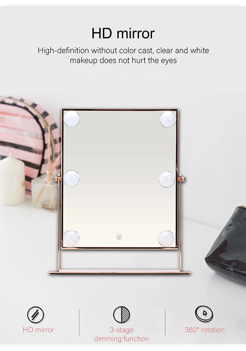 Lighted Makeup Mirror Hollywood Mirror Vanity Mirror with Lights