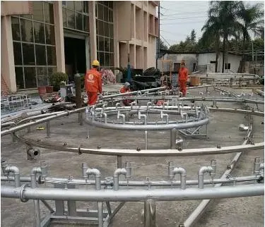 Shopping Mall Fountain Project Huge Musical Dancing Floor-Standing Water Fountains