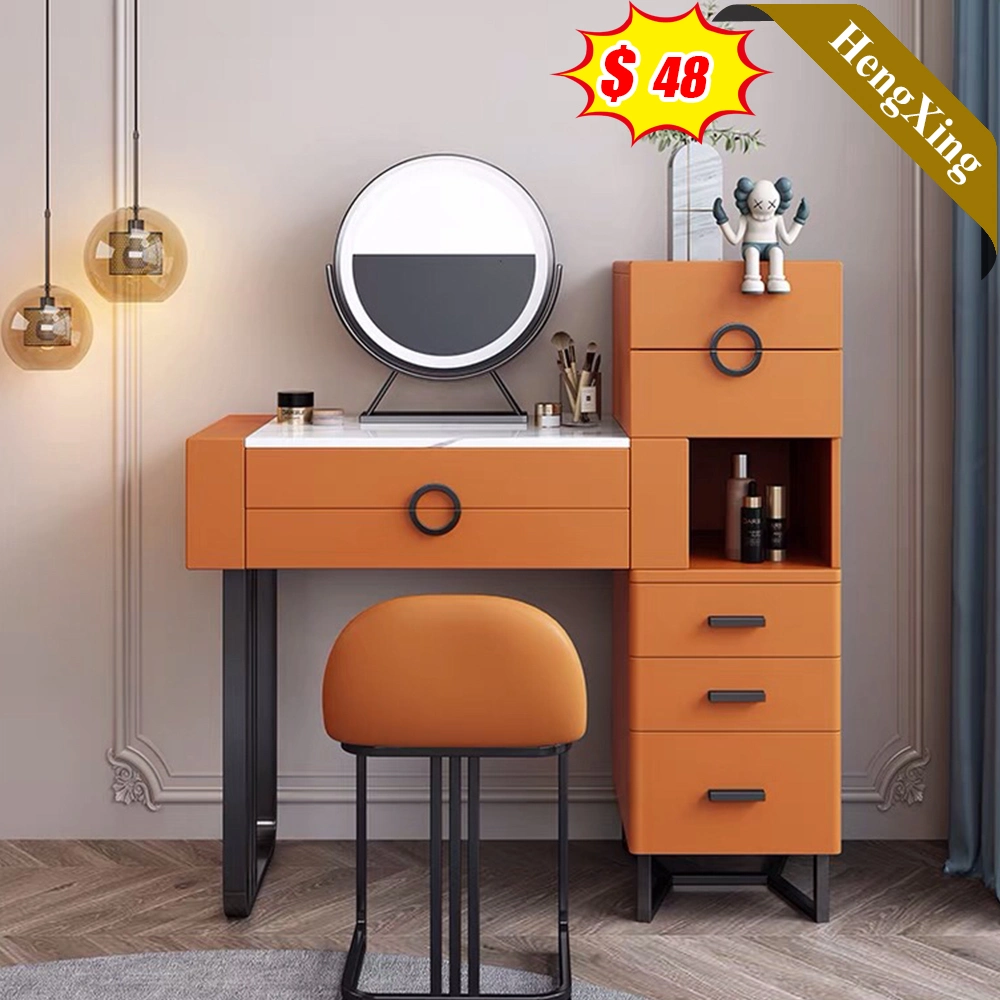 Nordic Light Luxury Italian Rock Top Make-up Vanity Dressing Table for Home Hotel Office