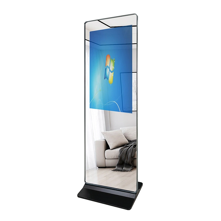 Floor Standing 32-55 Inch Magic Mirror Digital Display with Motion Sensor