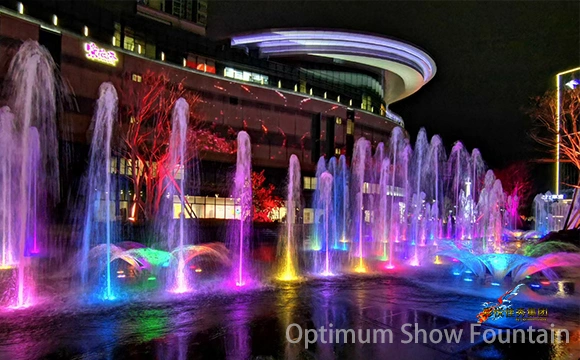 Fountain Supplier Huge Musical Dancing Floor Dry Water Fountains