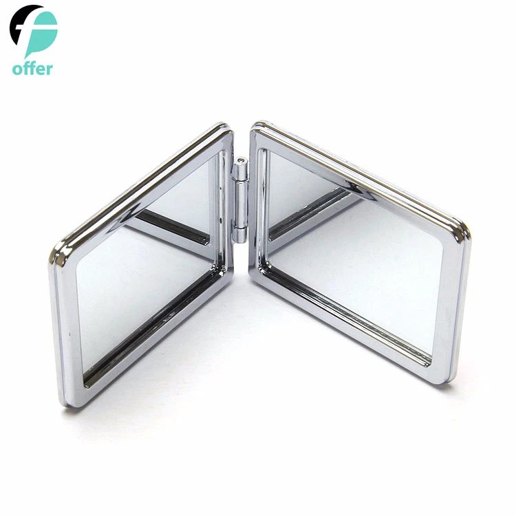 Square Folding Travel Frog Pocket Cosmetics Makeup Etiquette Beauty Hand Mirror