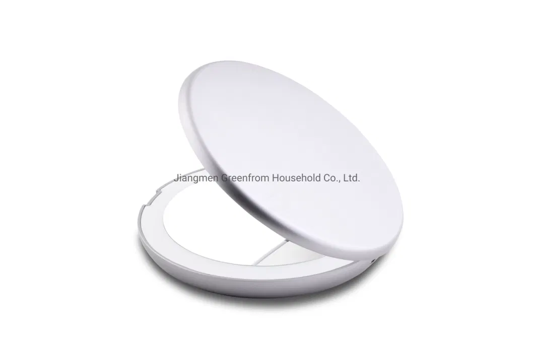 Magnification LED Lighted Travel Makeup Compact Mirror