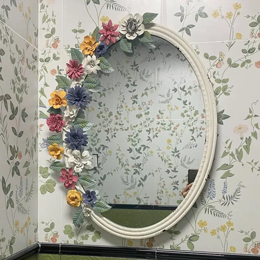 Decorate 3 Colors Crushed Diamond Furniture Living Room Wall Mounted Mirror