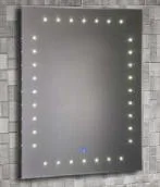 China Hangzhou Factory Manufacturer Custom Wholesale LED Mirror Bathroom Wall Round Rectangular Mirror for Sale