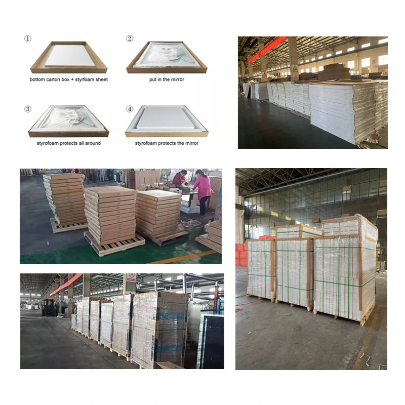 Bathroom Mirror/Decorative Mirror/Smart Mirror/LED Mirror China Factory Supplier Glass Mirror