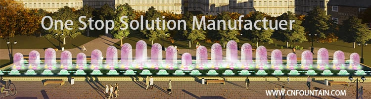 Shopping Mall Fountain Project Huge Musical Dancing Floor-Standing Water Fountains