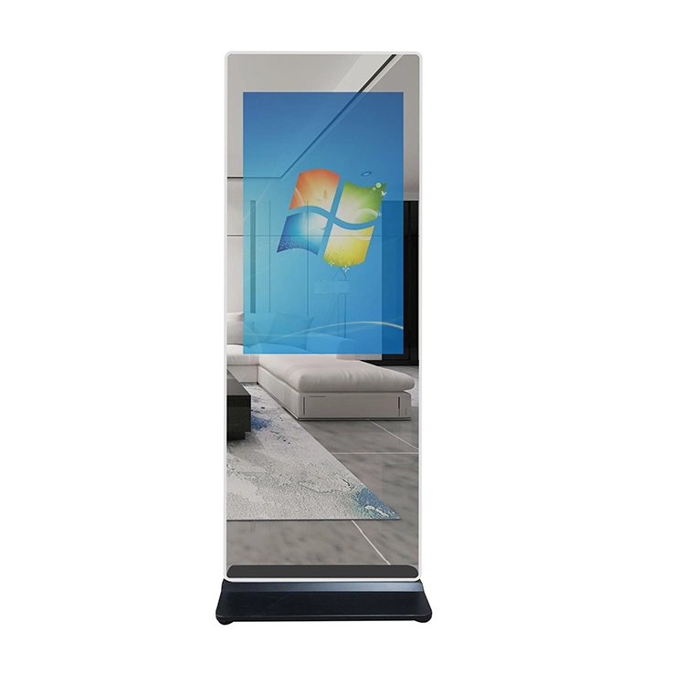 Floor Standing 32-55 Inch Magic Mirror Digital Display with Motion Sensor