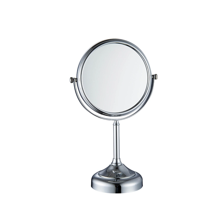 Brass 9 Inch Makeup Mirror Round Shaving Mirror