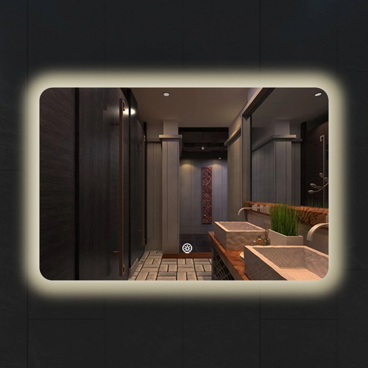 Frameless Illuminated Smart Large Light Wall Mirror LED Mirror Bathroom