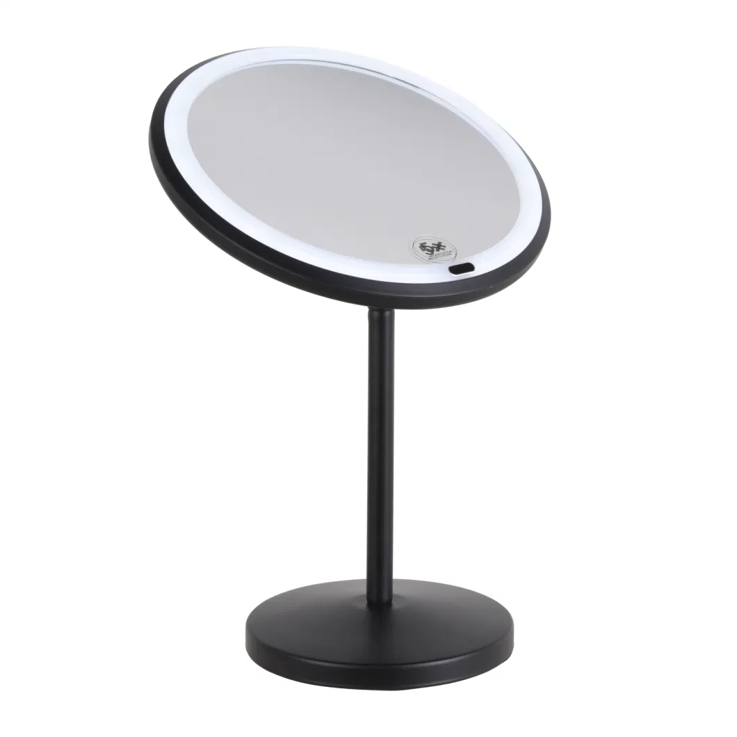 2024 New 8 Inch Large Lighted Table Vanity Mirror for Makeup