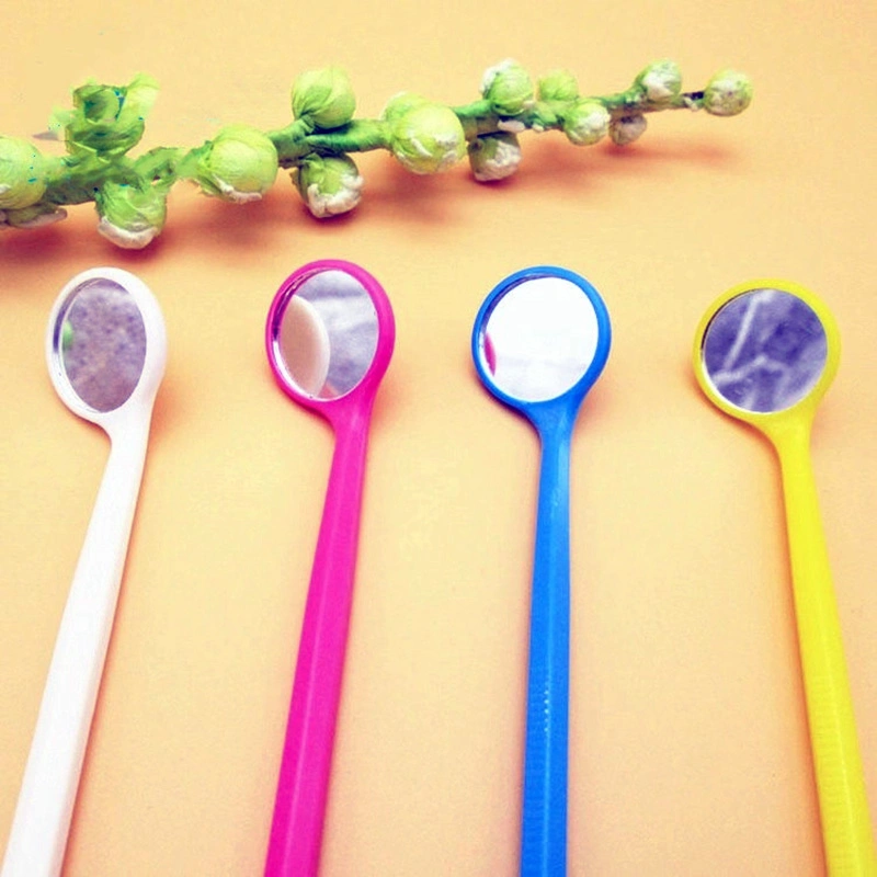 Colored Magnifying Dental Mouth Mirrors Anti Fog Lens