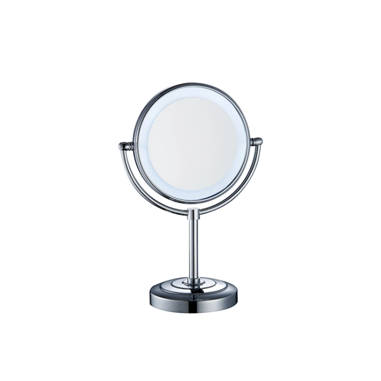 Brass 9 Inch Makeup Mirror Round Shaving Mirror