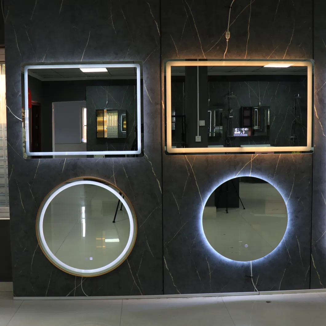 Bathroom Mirror, Circular Wall Mounted, Wall Mounted Makeup Mirror, Washbasin Mirror, Toilet Mirror