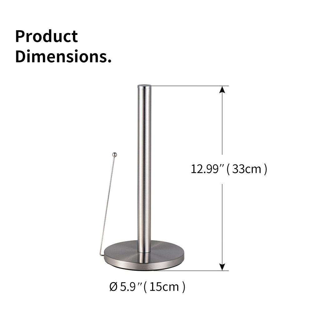 Free Standing Stainless Steel Holder Paper