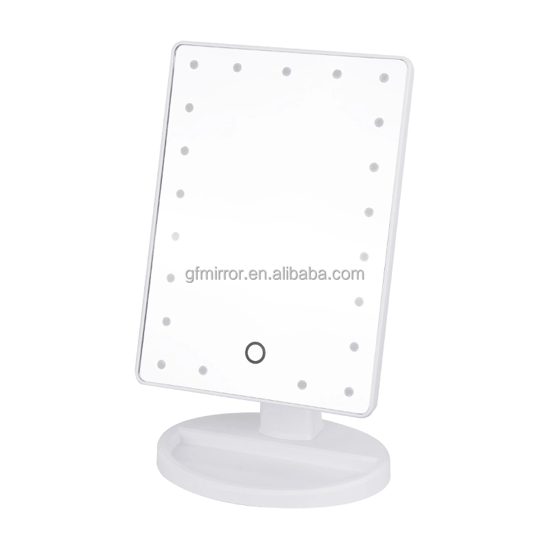 Wholesale Makeup Supplier Single Side Vanity Mirror Free Standing Make up Table Mirror GMX1605